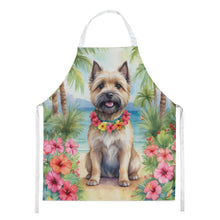 Load image into Gallery viewer, Cairn Terrier Luau Apron – Artist-Designed Kitchen, BBQ &amp; Craft Apron