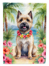 Load image into Gallery viewer, Cairn Terrier Luau House Flag