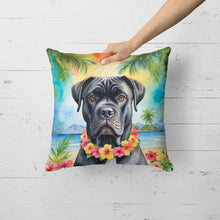 Load image into Gallery viewer, Cane Corso Luau Throw Pillow