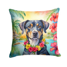 Load image into Gallery viewer, Catahoula Luau Throw Pillow - 14x14 Decorative Pillow – Art for Your Home &amp; Patio