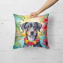 Load image into Gallery viewer, Catahoula Luau Throw Pillow