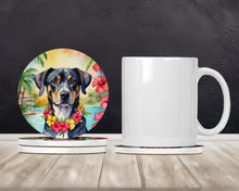 Load image into Gallery viewer, Catahoula Luau Large Sandstone Coasters Pack of 4