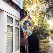 Load image into Gallery viewer, Cavalier Spaniel Luau House Flag