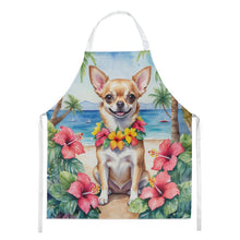 Load image into Gallery viewer, Chihuahua Luau Apron – Artist-Designed Kitchen, BBQ &amp; Craft Apron