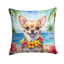 Load image into Gallery viewer, Chihuahua Luau Throw Pillow