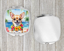 Load image into Gallery viewer, Chihuahua Luau Compact Mirror – Stylish Purse Mirror with Artistic Covers