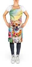 Load image into Gallery viewer, Chihuahua Luau Apron – Artist-Designed Kitchen, BBQ &amp; Craft Apron