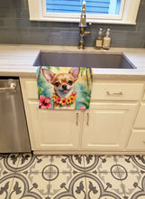 Load image into Gallery viewer, Chihuahua Luau Kitchen Towel