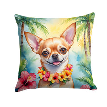 Load image into Gallery viewer, Chihuahua Luau Throw Pillow