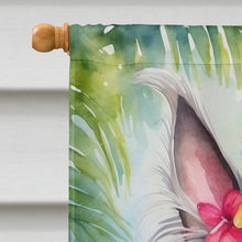 Load image into Gallery viewer, Chinese Crested Luau House Flag