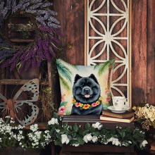 Load image into Gallery viewer, Chow Chow Luau Throw Pillow - 14x14 Decorative Pillow – Art for Your Home &amp; Patio