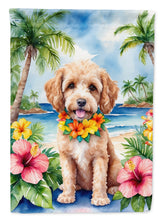 Load image into Gallery viewer, Cockapoo Luau House Flag