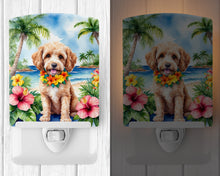 Load image into Gallery viewer, Cockapoo Luau Ceramic Night Light