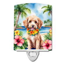 Load image into Gallery viewer, Cockapoo Luau Ceramic Night Light