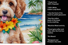 Load image into Gallery viewer, Cockapoo Luau Kitchen Towel