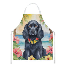 Load image into Gallery viewer, Cocker Spaniel Luau Apron – Artist-Designed Kitchen, BBQ &amp; Craft Apron