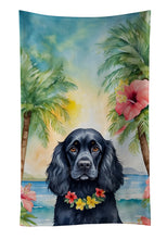 Load image into Gallery viewer, Cocker Spaniel Luau Kitchen Towel