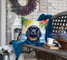 Load image into Gallery viewer, Cocker Spaniel Luau Throw Pillow