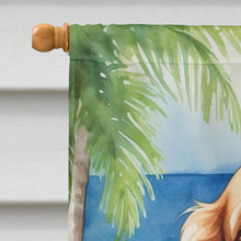 Load image into Gallery viewer, Cocker Spaniel Luau House Flag