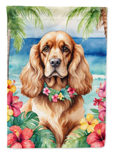 Load image into Gallery viewer, Cocker Spaniel Luau House Flag