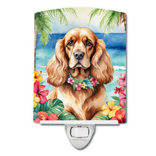 Load image into Gallery viewer, Cocker Spaniel Luau Ceramic Night Light