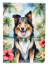 Load image into Gallery viewer, Collie Luau House Flag