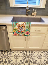 Load image into Gallery viewer, Corgi Luau Kitchen Towel