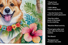 Load image into Gallery viewer, Corgi Luau Kitchen Towel