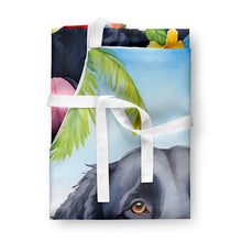 Load image into Gallery viewer, Curly-Coated Retriever Luau Apron – Artist-Designed Kitchen, BBQ &amp; Craft Apron