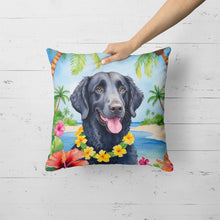 Load image into Gallery viewer, Curly-Coated Retriever Luau Throw Pillow