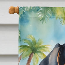 Load image into Gallery viewer, Dachshund Luau House Flag