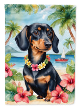 Load image into Gallery viewer, Dachshund Luau House Flag