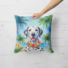 Load image into Gallery viewer, Dalmatian Luau Throw Pillow
