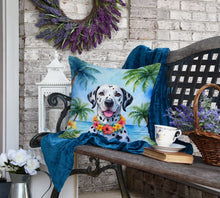 Load image into Gallery viewer, Dalmatian Luau Throw Pillow