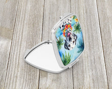Load image into Gallery viewer, Dalmatian Luau Compact Mirror – Stylish Purse Mirror with Artistic Covers
