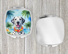 Load image into Gallery viewer, Dalmatian Luau Compact Mirror – Stylish Purse Mirror with Artistic Covers