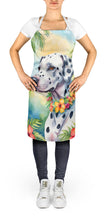 Load image into Gallery viewer, Dalmatian Luau Apron – Artist-Designed Kitchen, BBQ &amp; Craft Apron