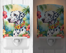 Load image into Gallery viewer, Dalmatian Luau Ceramic Night Light