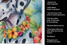 Load image into Gallery viewer, Dalmatian Luau Kitchen Towel
