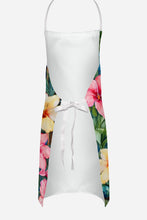 Load image into Gallery viewer, English Bull Terrier Luau Apron – Artist-Designed Kitchen, BBQ &amp; Craft Apron
