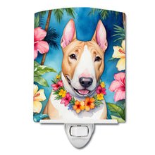 Load image into Gallery viewer, English Bull Terrier Luau Ceramic Night Light
