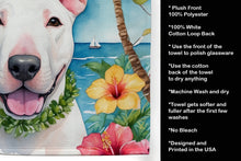 Load image into Gallery viewer, English Bull Terrier Luau Kitchen Towel