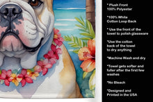 Load image into Gallery viewer, English Bulldog Luau Kitchen Towel