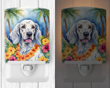 Load image into Gallery viewer, English Setter Luau Ceramic Night Light