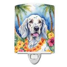 Load image into Gallery viewer, English Setter Luau Ceramic Night Light