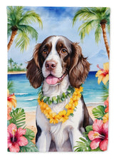 Load image into Gallery viewer, English Springer Spaniel Luau House Flag