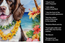 Load image into Gallery viewer, English Springer Spaniel Luau Kitchen Towel