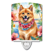 Load image into Gallery viewer, Finnish Spitz Luau Ceramic Night Light
