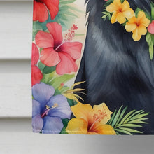 Load image into Gallery viewer, Flat-Coated Retriever Luau House Flag