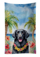 Load image into Gallery viewer, Flat-Coated Retriever Luau Kitchen Towel